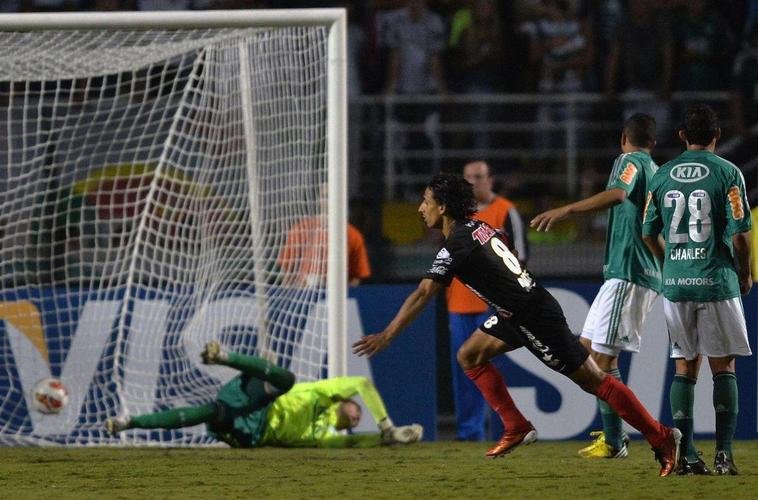 Oitavas de final de 2013: Tijuana-MEX 0 x 0 Palmeiras (Tijuana se classificou fora de casa com vitria por 2 a 1).