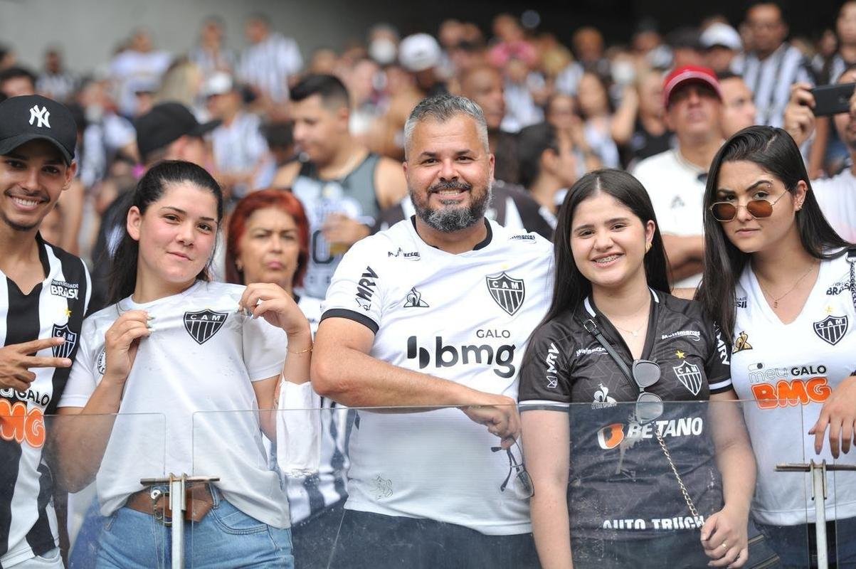 Torcida do Atltico lota o Mineiro contra o Amrica; veja fotos