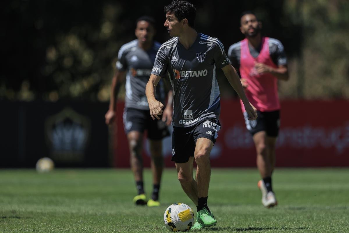 Fotos do treino do Atltico (02/09)