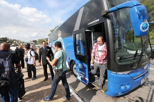 Jornalistas foram pegos de surpresa com apresentao no supermercado