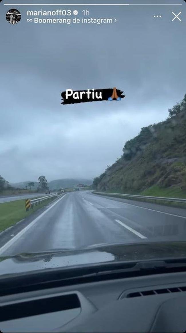 Lateral-direito Mariano registrou viagem antes da reapresentao.