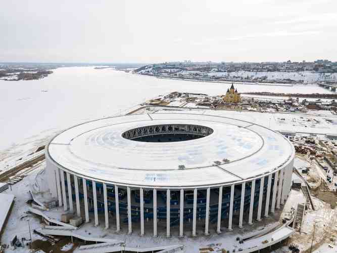Estdio Nizhny Novgorod receber quatro jogos da fase de grupos e dois eliminatrios