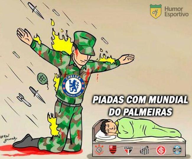 Veja os memes da derrota do Palmeiras para o Chelsea, por 2 a 1, na final do Mundial de Clubes