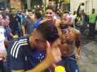 Cruzeiro: jogadores e torcida danam na Praa 7 e comemoram volta  Srie A