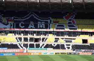 Torcida do Atltico fez mosaico no Mineiro para final do Campeonato Mineiro contra o Amrica