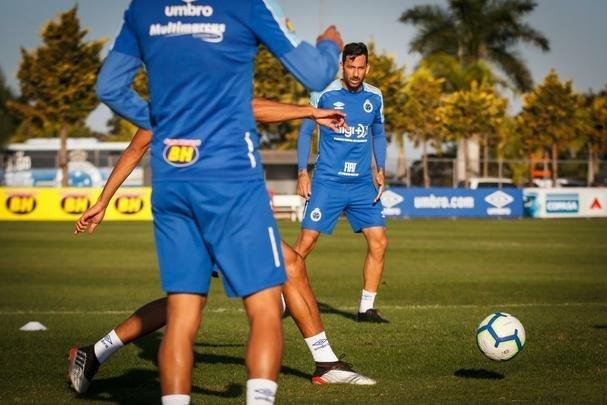 Equipe se prepara para o clássico contra o Atlético, na quinta-feira, às 20h, pela ida da Copa do Brasil