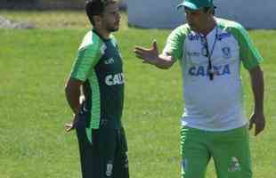 Adilson comandou o primeiro treino no Amrica nesta quarta-feira