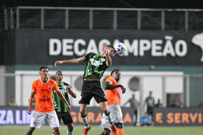 Amrica x Nova Iguau: fotos do jogo pela terceira fase da Copa do Brasil