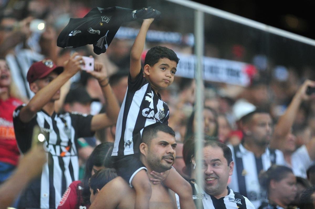 Fotos do jogo entre Atltico e Corinthians no Independncia