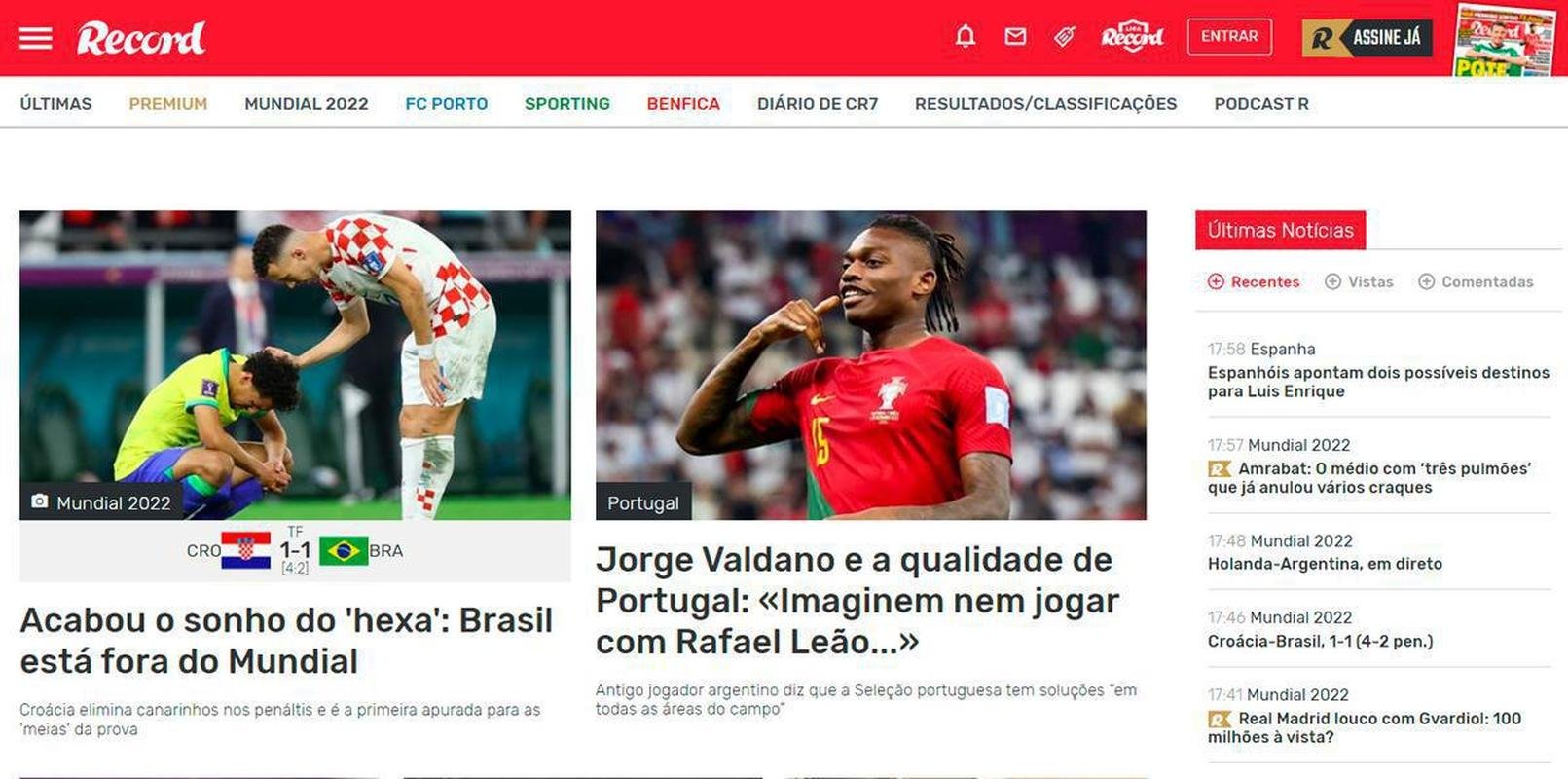 Record, de Portugal