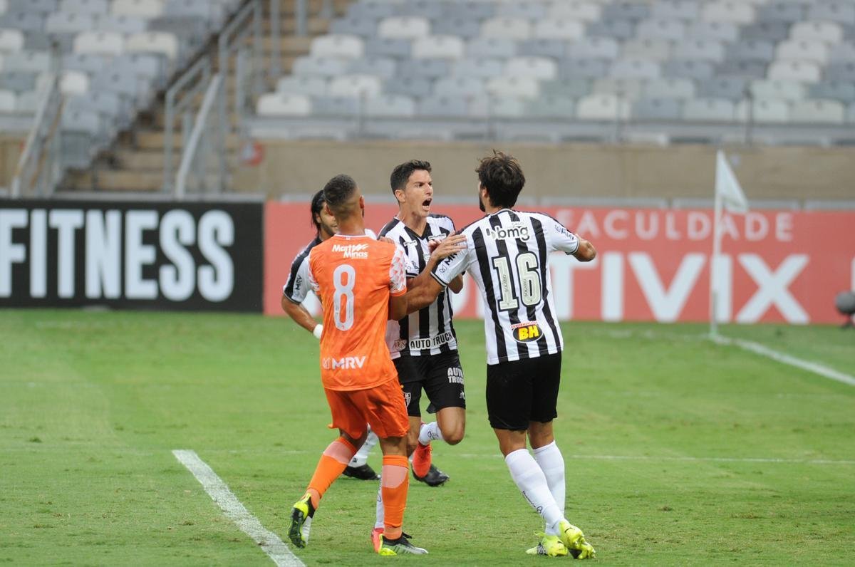 Fotos do jogo entre Atltico e Coimbra, no Mineiro, em Belo horizonte, pela quinta rodada do Campeonato Mineiro de 2021