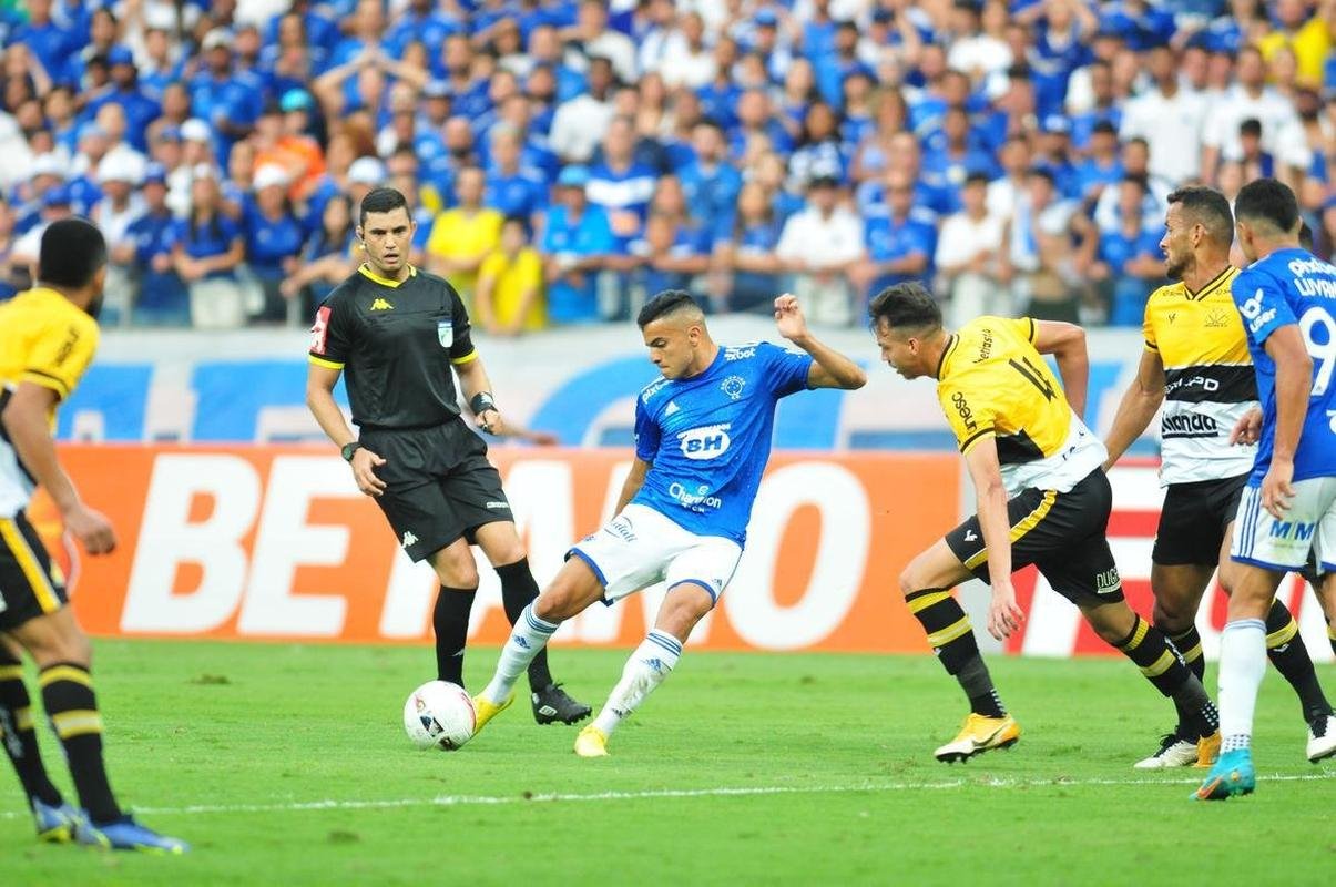 Fotos do jogo entre Cruzeiro e Cricima, neste domingo (4), no Mineiro, pela 28 rodada da Srie B