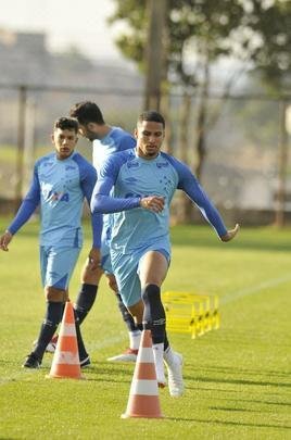 Imagens do treino do Cruzeiro desta quinta-feira, 12 de julho, na Toca da Raposa II