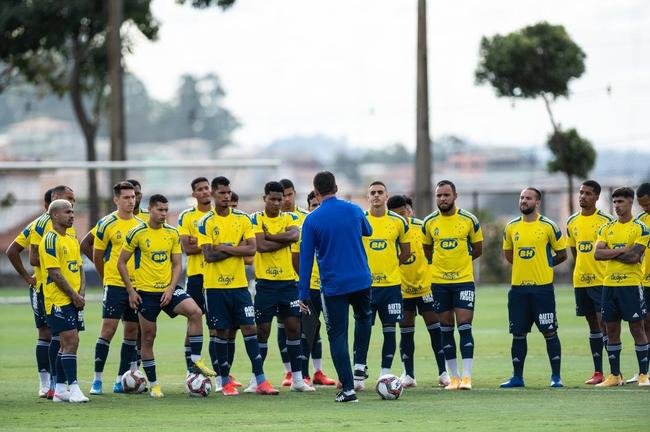 Fotos do treino do Cruzeiro desta segunda-feira (9/8)