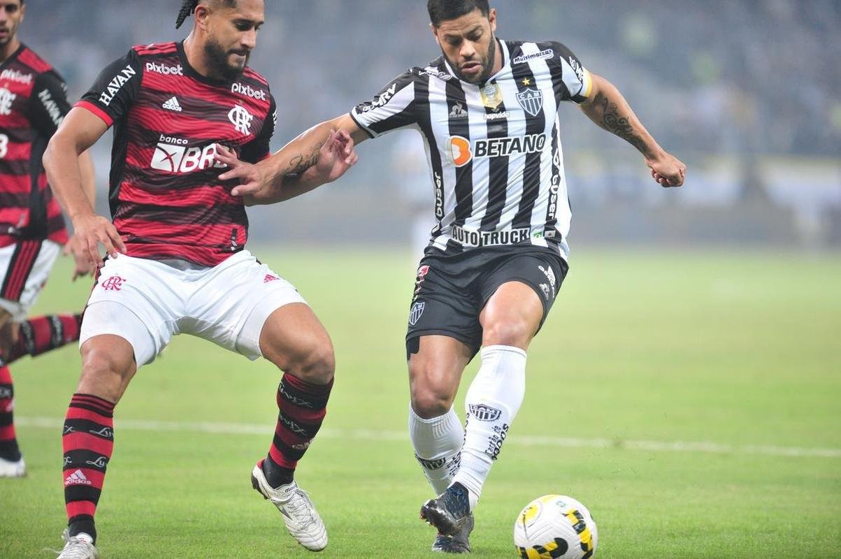 Fotos do jogo de ida das oitavas de final da Copa do Brasil, entre Atltico e Flamengo, no Mineiro (22/6/2022)