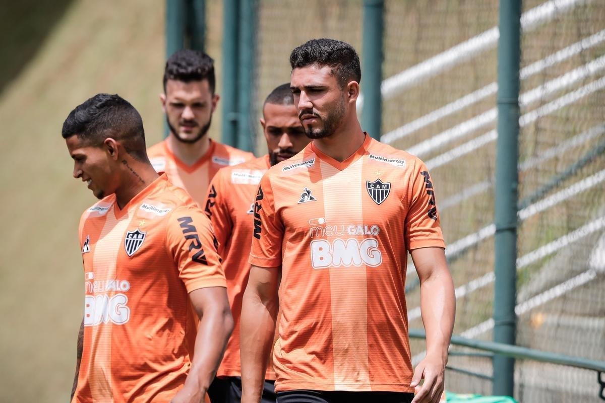 Fotos do ltimo treino do Atltico antes da estreia de Sampaoli