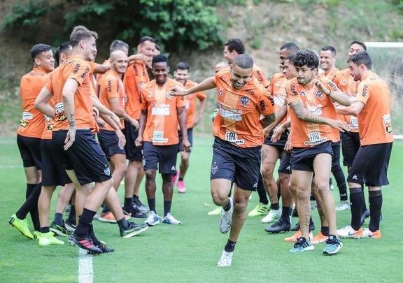 Veja fotos do jogo-treino do Atlético com o time sub-20