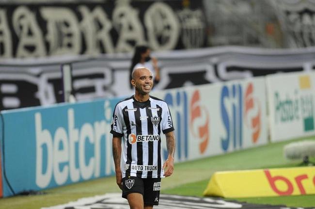 6 Diego Tardelli - 9 gols (2009 a 2011; 2013 a 2015; 2020 a 2021)