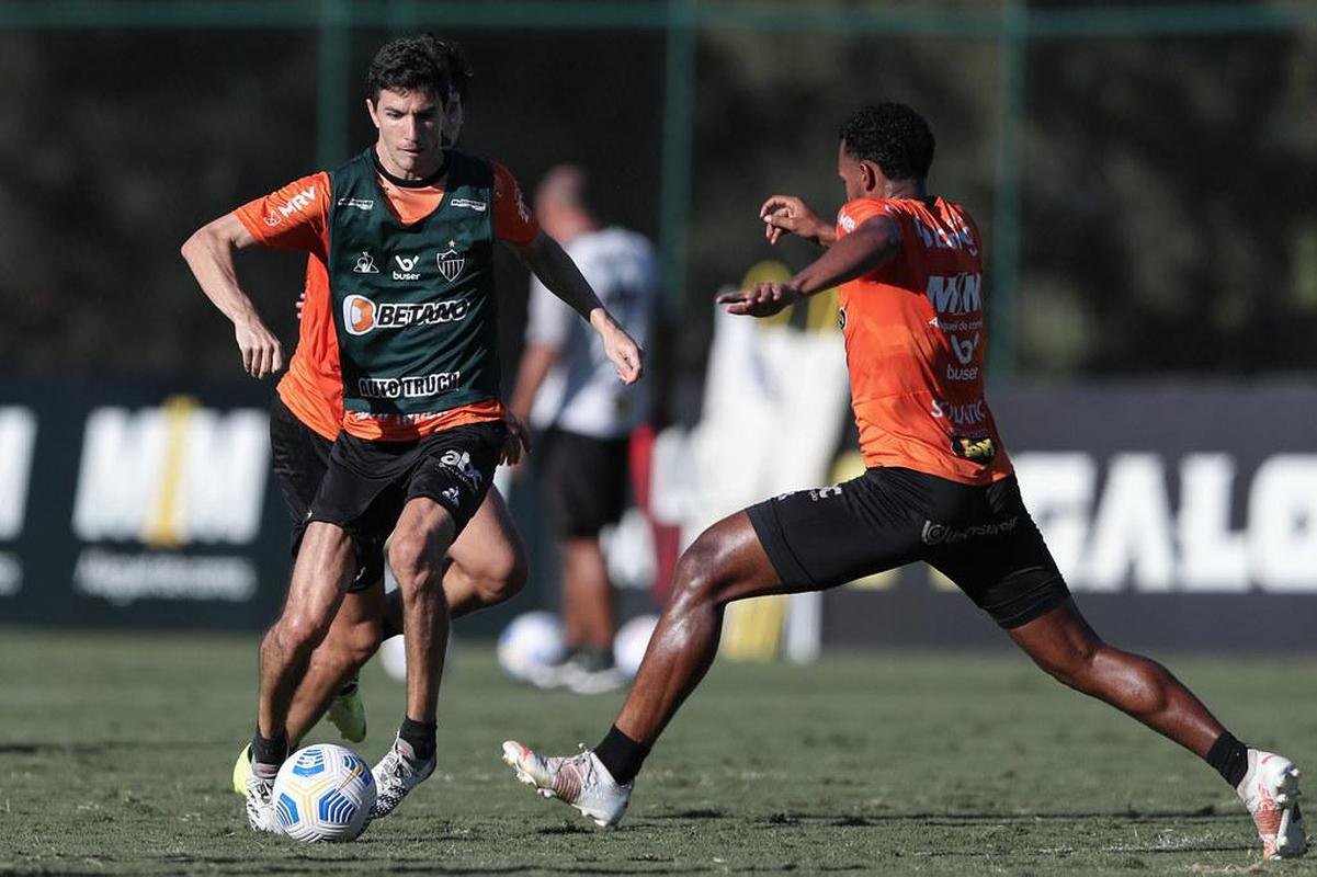 Fotos do treino do Atltico em preparao para jogo contra o Juventude
