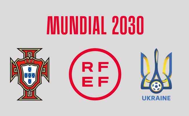 Espanha e Portugal incorporam Ucrnia na candidatura para sediar Copa de 2030
