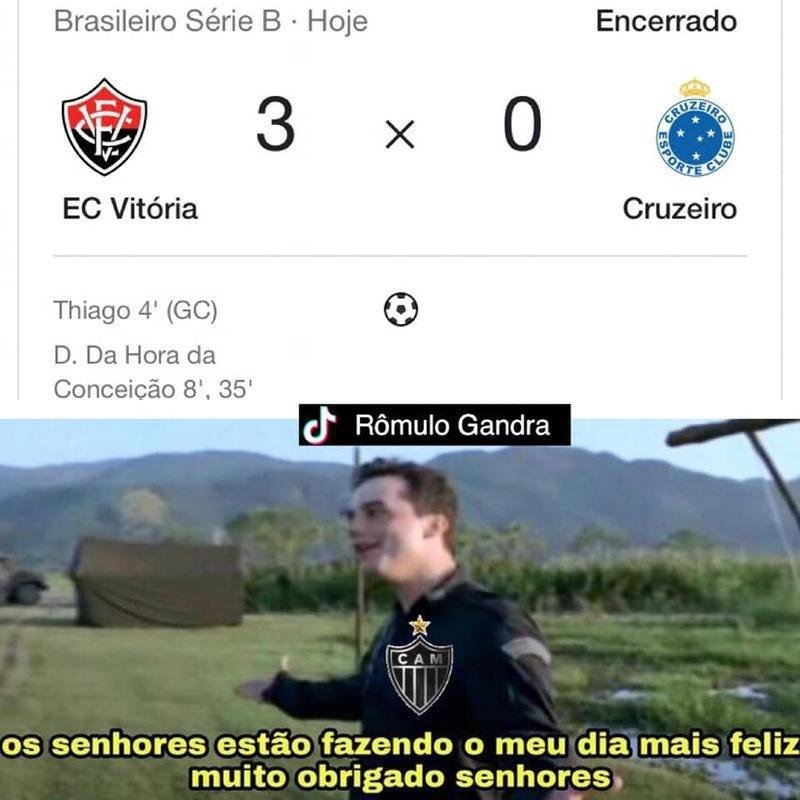Memes da derrota do Cruzeiro para o Vitria pela Srie B