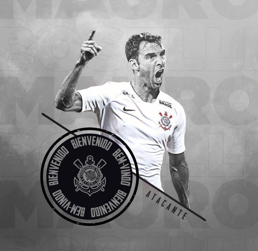O Corinthians anunciou a contratao do atacante Mauro Boselli, que estava no Len, do Mxico.