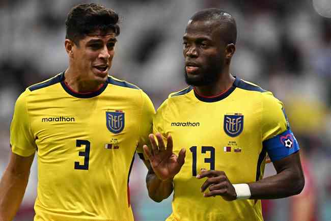 After his goal was disallowed by VAR, Enner Valencia scored twice for Ecuador against Qatar: one from