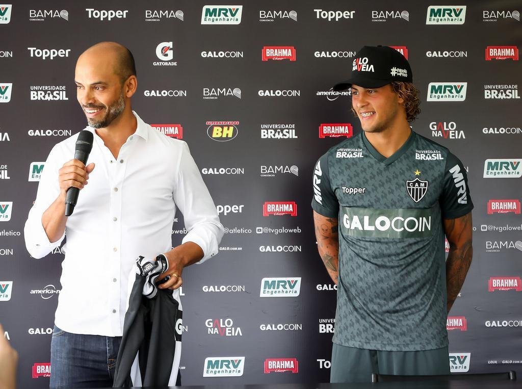 Fotos da apresentao de Guga no Atltico