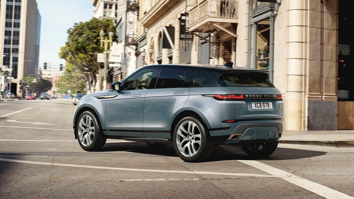 Imagens de divulgao do Range Rover Evoque, da Land Rover