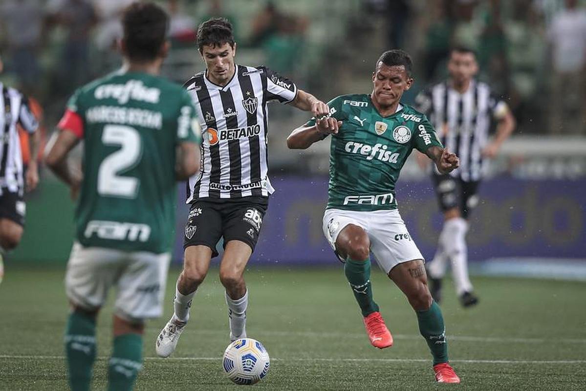 Fotos do jogo entre Palmeiras e Atltico, no Allianz Parque, em So Paulo, pela 35 rodada do Campeonato Brasileiro