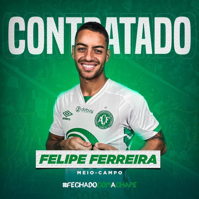 Felipe Ferreira, centrocampista (Chapecoense)