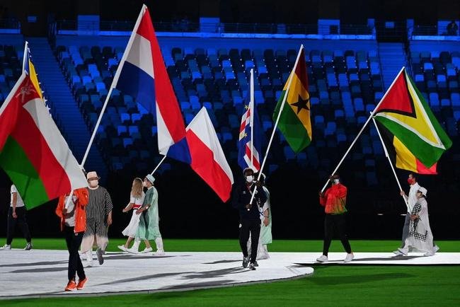 Fotos da Cerim�nia de Encerramento dos Jogos Ol�mpicos de T�quio