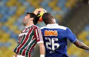 Veja imagens do confronto entre Fluminense e Cruzeiro no Maracan