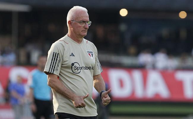 Técnico Dorival Jr. gostou do que viu contra o Internacional