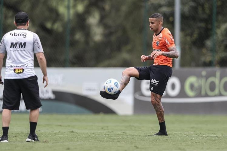 Fotos do treino do Atlético neste domingo, 14/11/2021