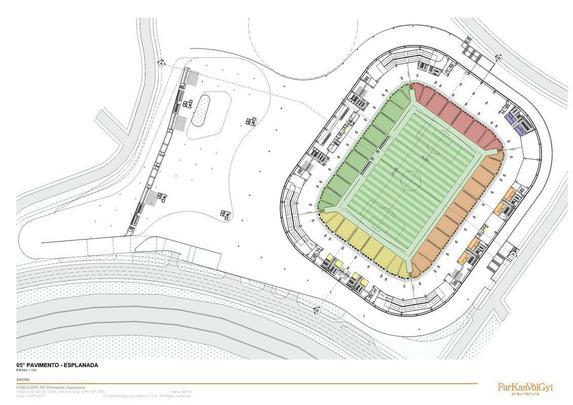 Novas imagens do projeto da Arena do Galo obtidas pelo Estado de Minas e pelo Superesportes