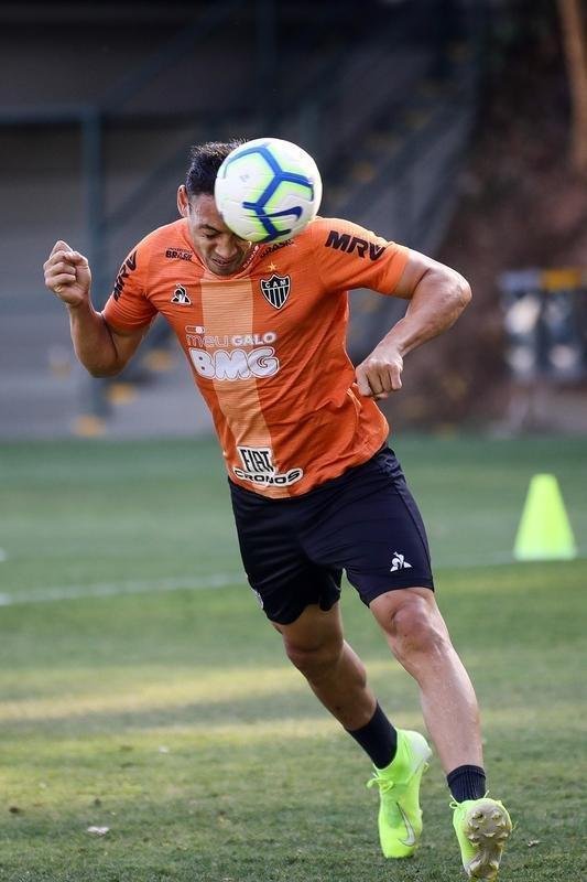 Fotos do ltimo treino do Atltico antes do jogo com o Grmio