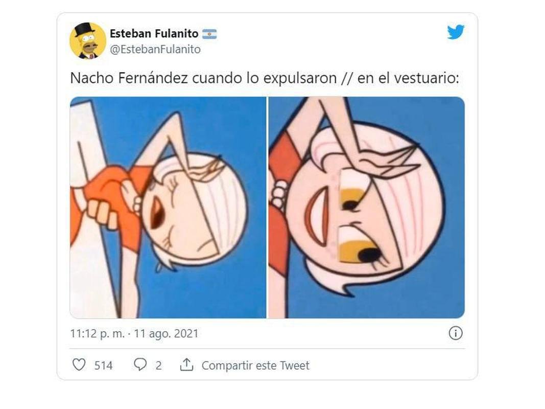 'Nacho na expulso/Nacho no vestirio'
