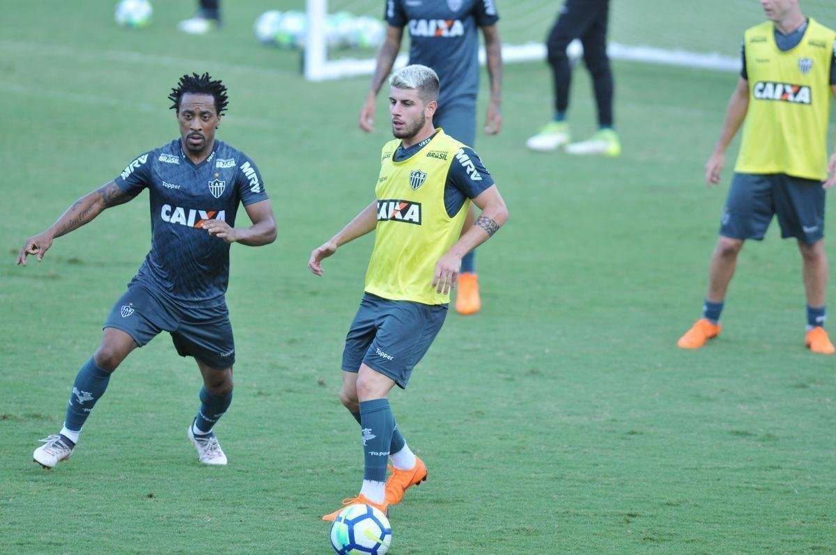 Jogadores do Atltico treinaram na tarde desta quinta-feira, dia seguinte ao empate por 0 a 0 com a Chapecoense