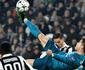CR7 faz gol antol�gico, Real Madrid passa f�cil pela Juventus e encaminha classifica��o