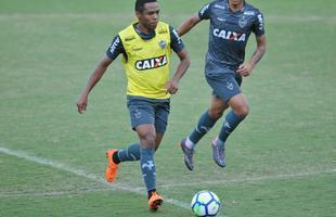 Jogadores do Atltico treinaram na tarde desta quinta-feira, dia seguinte ao empate por 0 a 0 com a Chapecoense