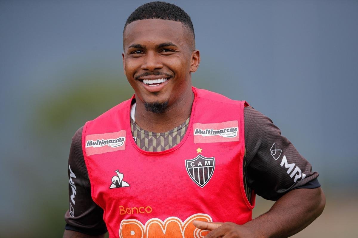 Fotos do último treino do Atlético antes de encarar o Corinthians