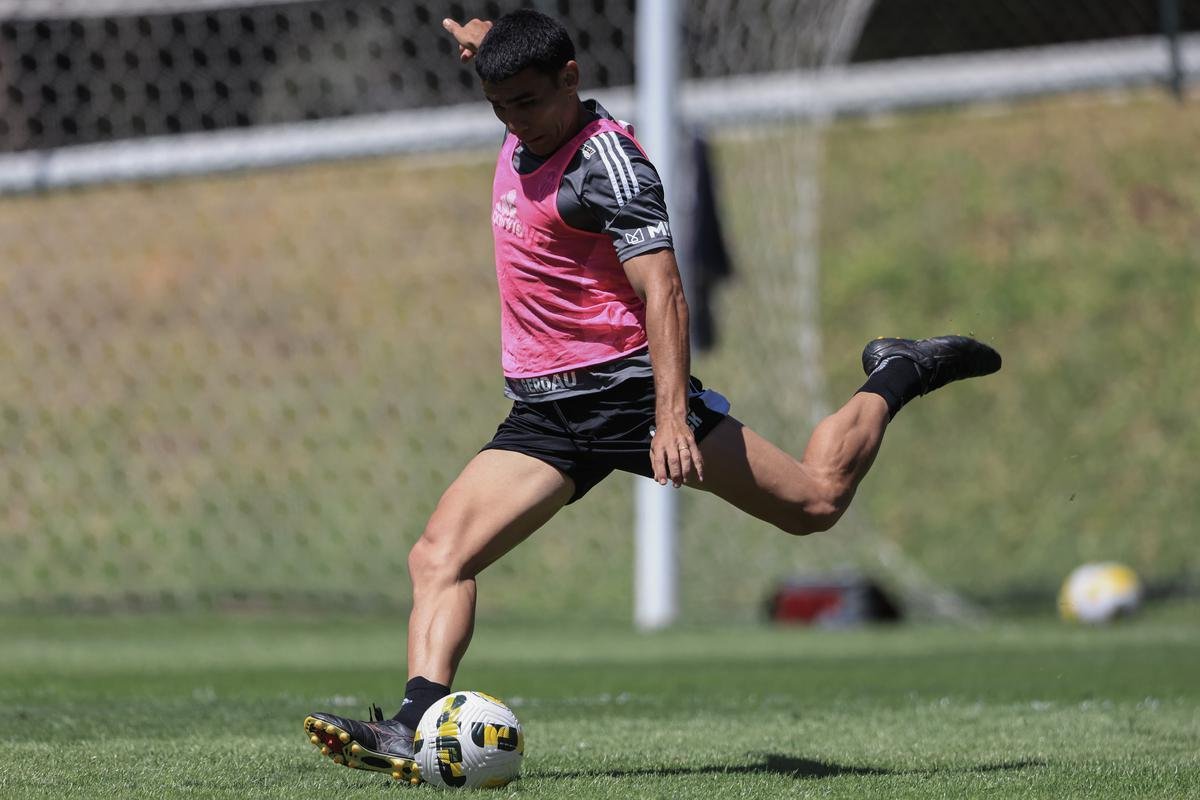 Fotos do treino do Atltico (02/09)