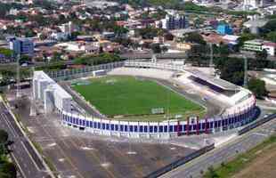 Vila Capanema - mando de campo do Paran, a arena abriga 20.083 espectadores.