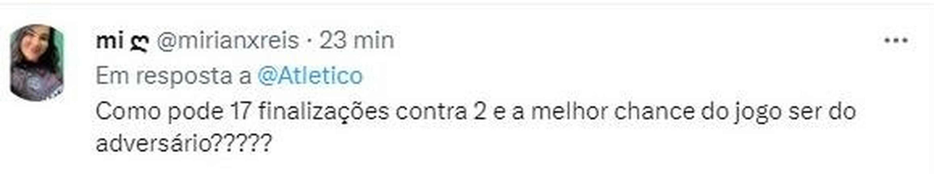 Torcida do Atltico ficou na bronca com o time aps o empate com o Carabobo pela Copa Libertadores.