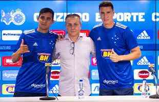 Cruzeiro apresentou jogadores e treinou para encarar o Villa Nova