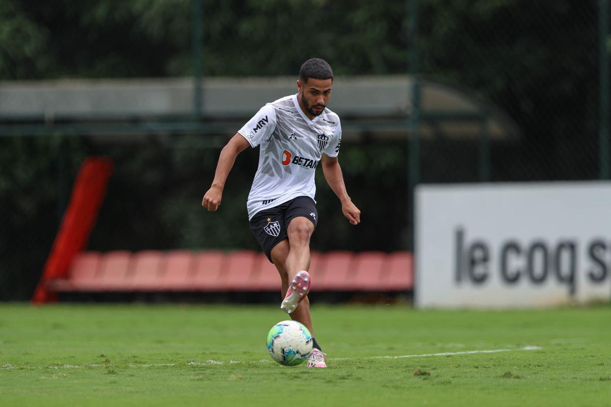 Fotos do último treino do Atlético antes do jogo contra o Bahia
