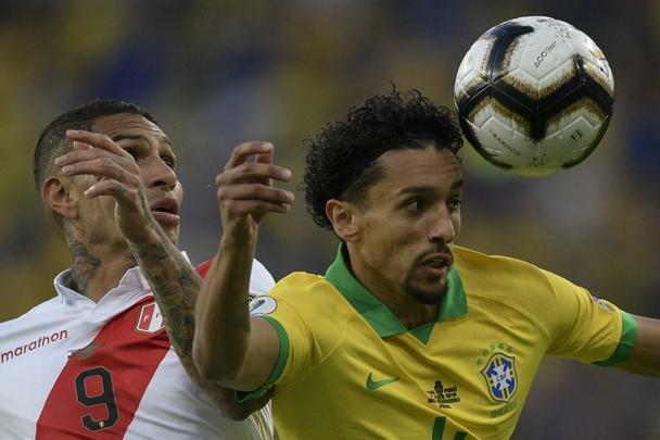 Fotos da decisão da Copa América entre Brasil e Peru, no Maracanã