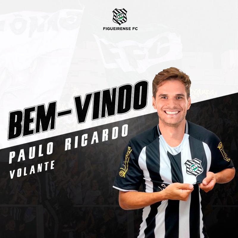 O Figueirense anunciou a contratao do volante Paulo Ricardo, que estava no Gois