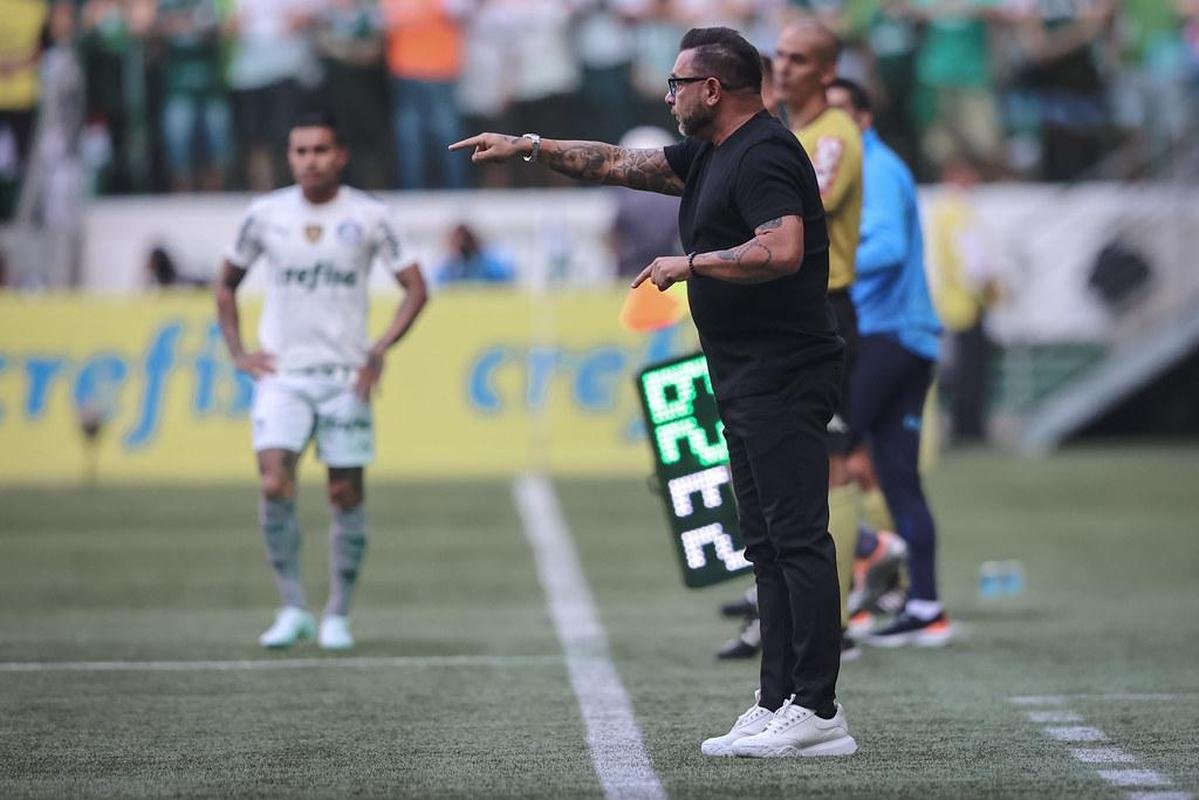 Fotos do jogo entre Palmeiras e Atltico, pelo Campeonato Brasileiro